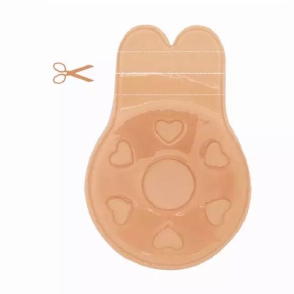 NEW Black Bras Self-Adhesive Adjustable Backless Reusable Lift Bra Cups - Picture 4 of 4